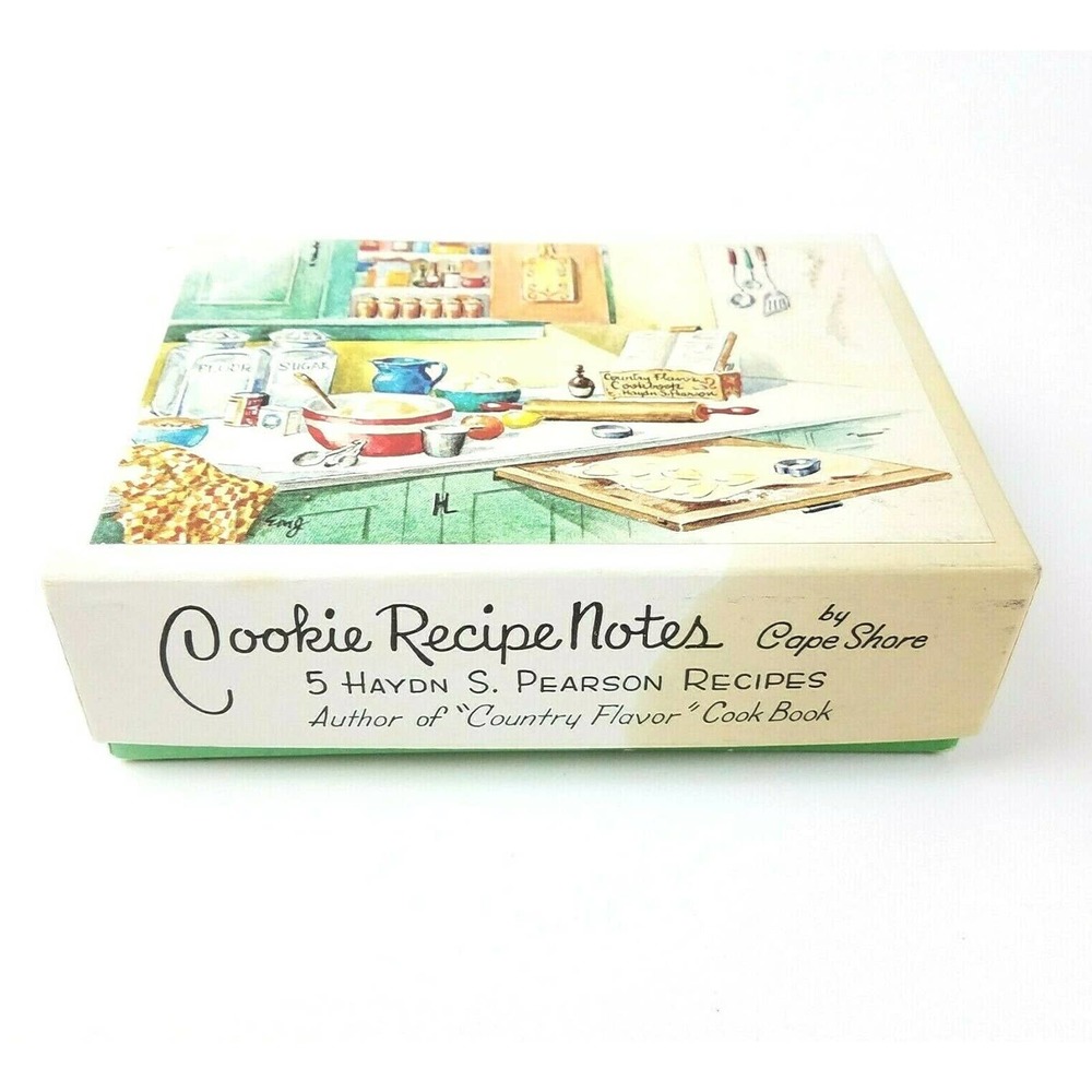 Cape Shore Cookie Receipes Blank Note Cards